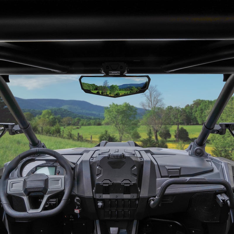 SAUTVS Center Rear View Mirror for Polaris RZR PRO XP/R/S/Turbo R 2020-2025, RZR XP 1000 2024-2025 (#2883763) Premium Interior Center Convex Rearview Mirror - Image 5